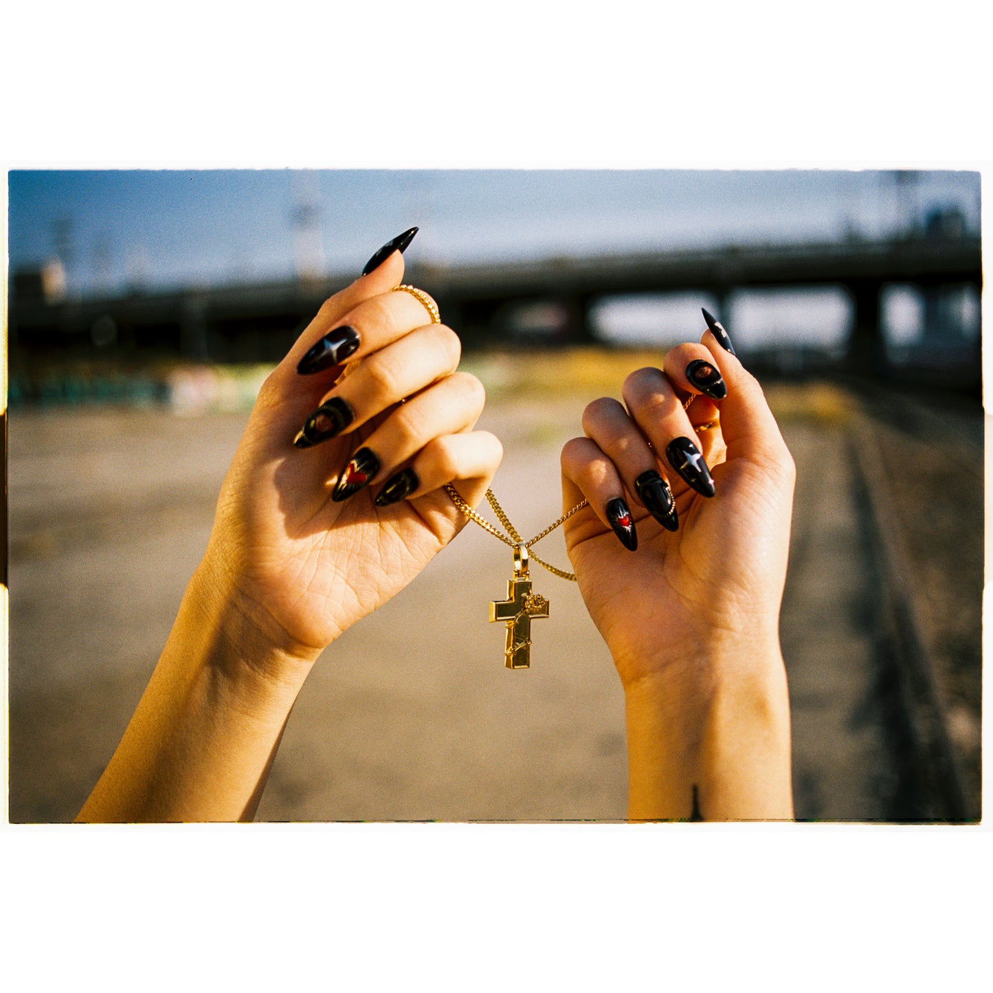 Ridin' Cross Necklace