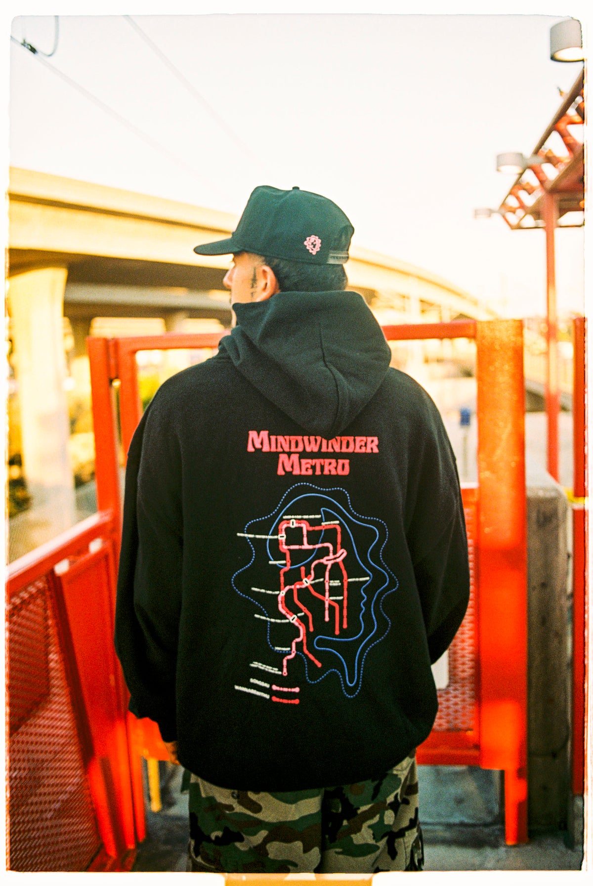 Mindwinder Metro Map Hoodie