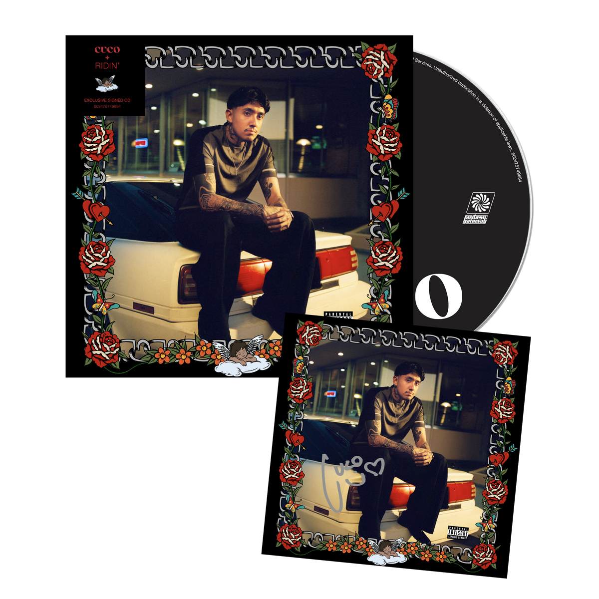Ridin' Exclusive Signed CD