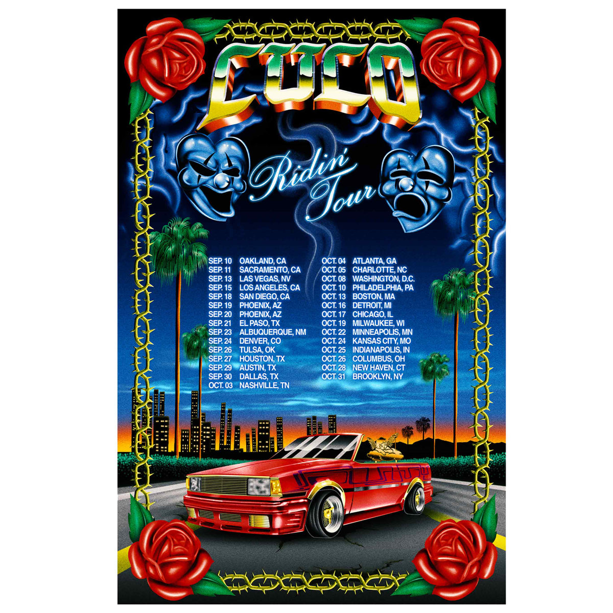 Ridin' Tour Poster