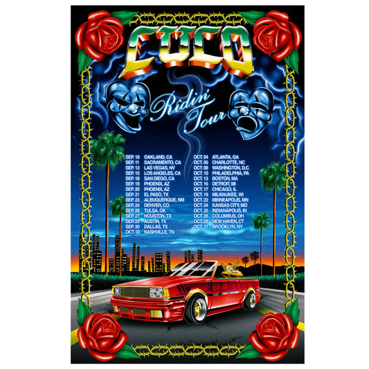 Ridin' Tour Poster