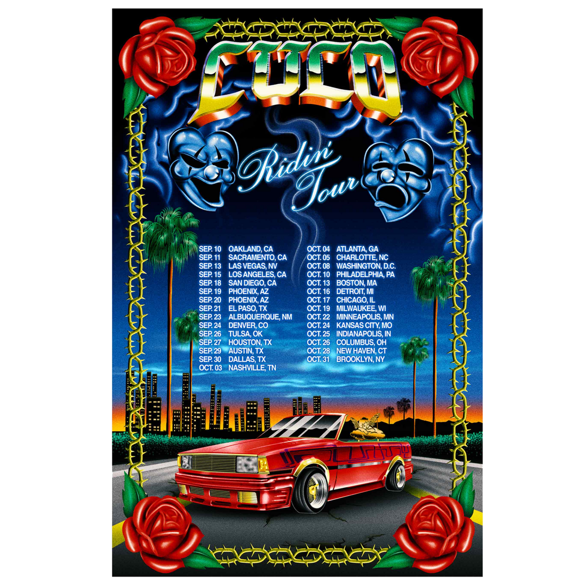 Ridin' Tour Poster