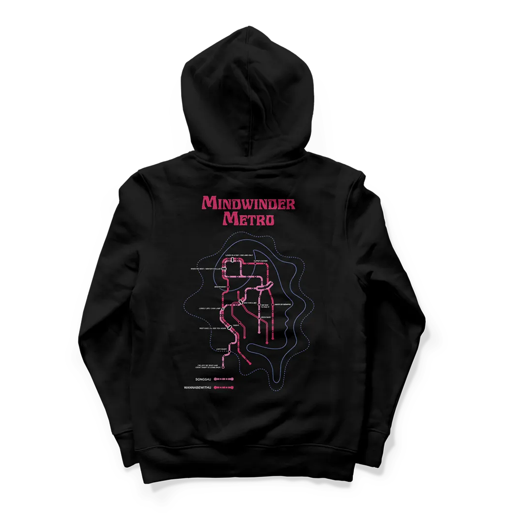 Mindwinder Metro Map Hoodie