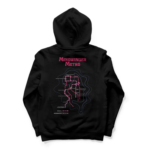Cuco Mindwinder Metro Map Hoodie
