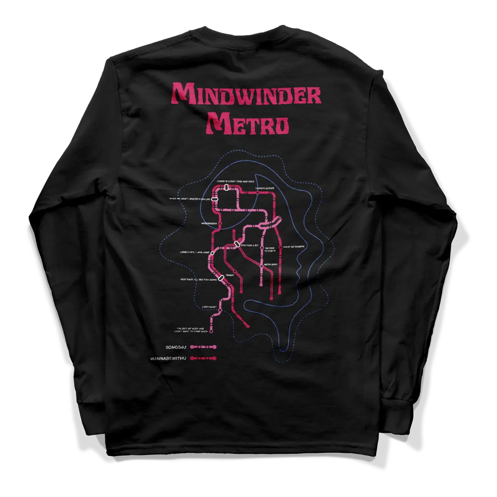 Mindwinder Metro Map Long Sleeve